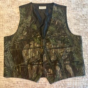 Camo Formal Vest 2XL